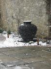 Joe's pot in the snow